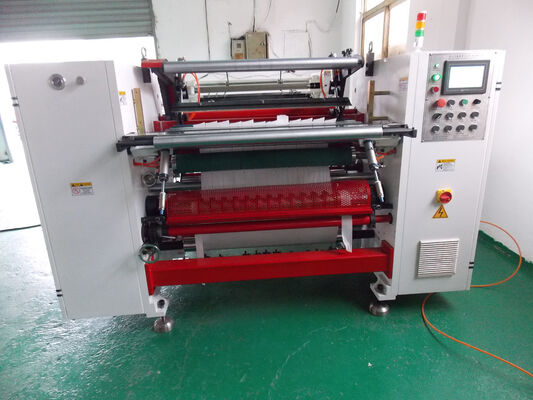 Thermal paper slitting and rewinding machine , Log roll slitting machine