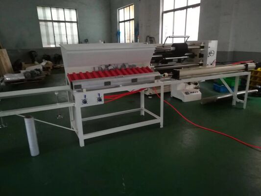 BOPP adhesive tape slitting machine, Four shaft exchange BOPP adhesive tape slitting machine