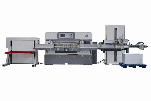 Paper Cutter, Paper Cutting and Collecting Sheet System, Lifting machine,Cutting machine, Paper unloading machine
