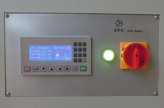 Water recirculation filters FFP-500A for refrigeration and recirculation system of printing machine