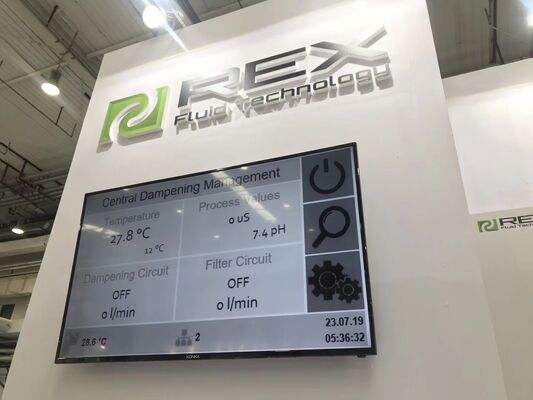 Central dampening solution cooling and circulator for MITSUBISHI 72x102cm, 5 color printing machines