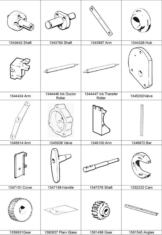 Spare part (SHAFT) for Solna25(483x640mm)  sheetfed offset printing press, ABB MOTOR ACA132-4L (11Kw, 2400r/min, 190KG)
