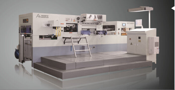Die Cutting and Foil Stamping Machine,Automatic Die cutter with creasing and Foil Stamping HT1050T